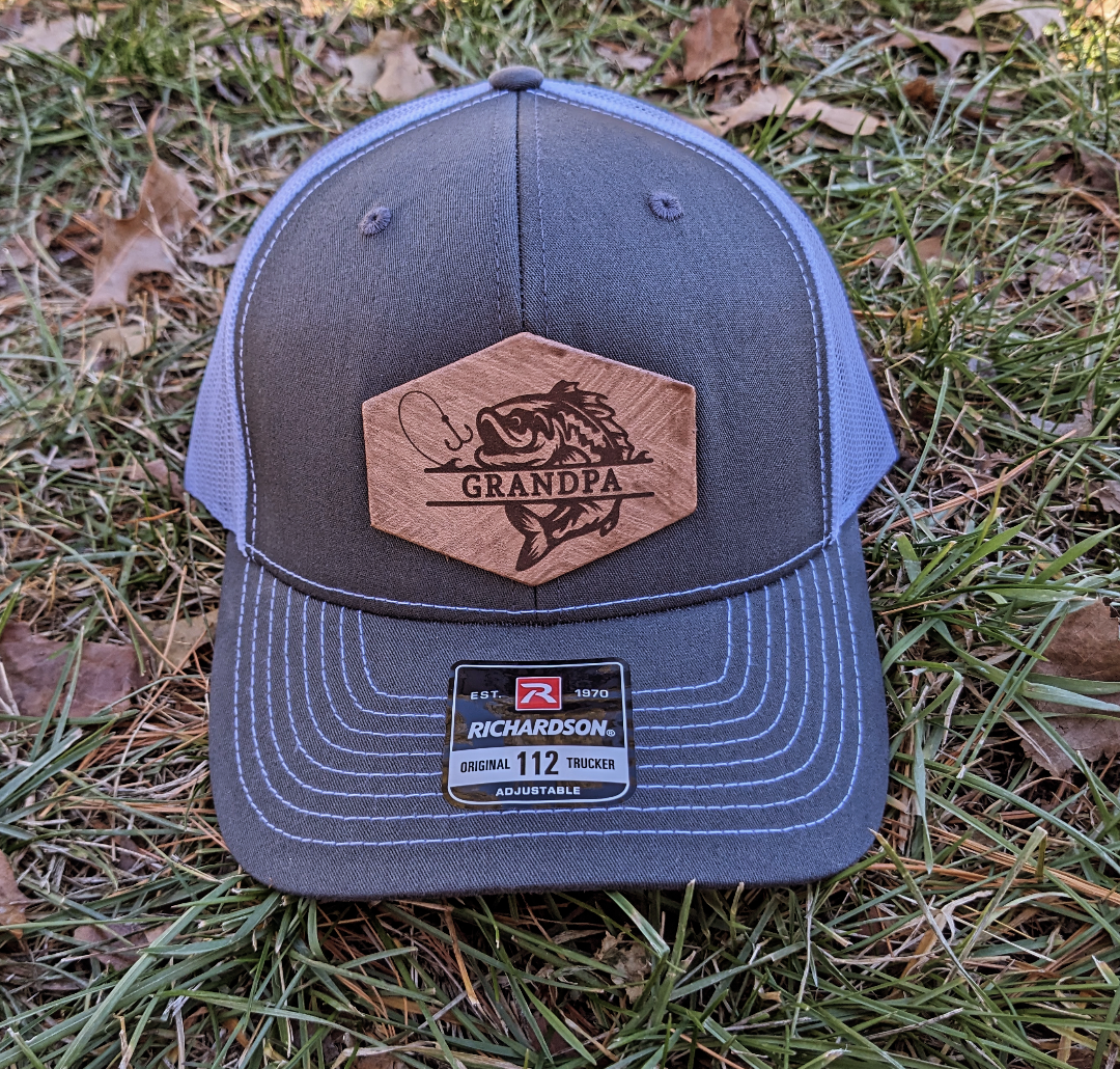 Custom Bass Fisherman Hat