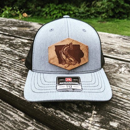 Iowa Catfish Richardson Snapback Fisherman Hat