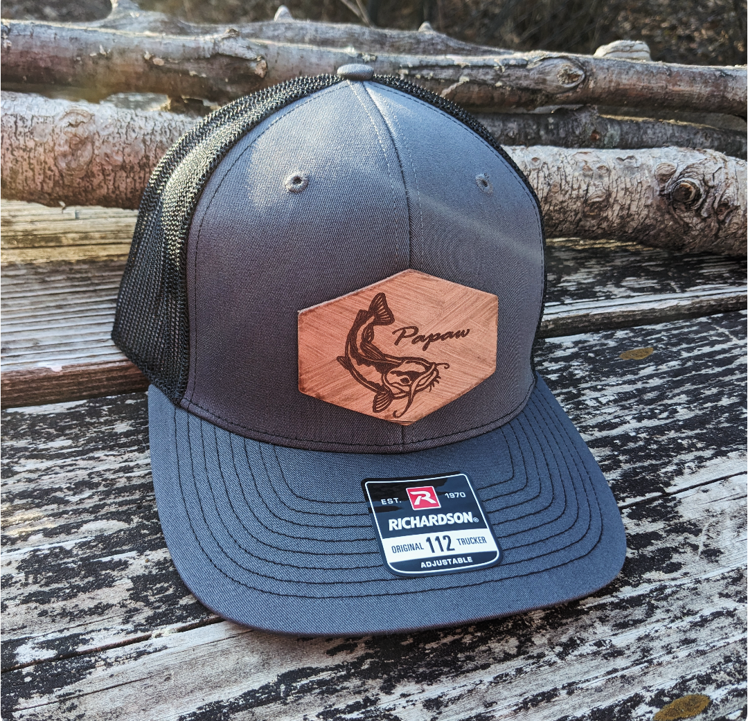 Custom Catfish Fisherman Hat