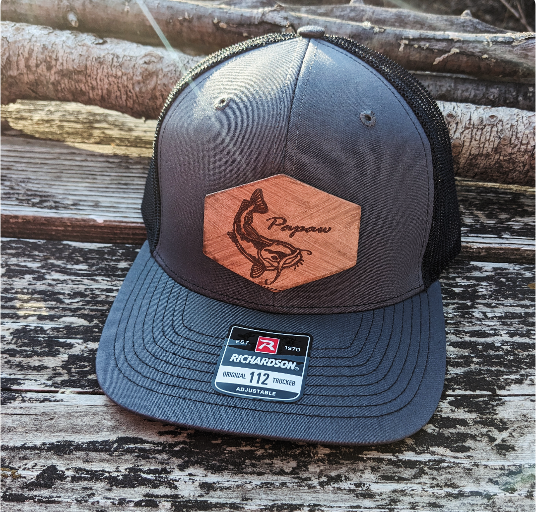 Custom Catfish Fisherman Hat