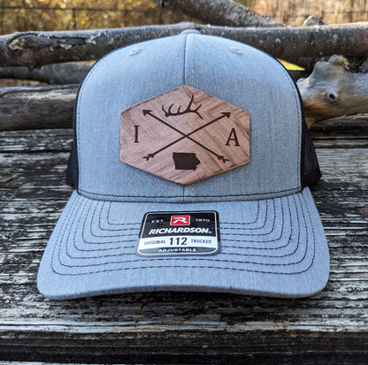 Custom Elk Antler Hat - Hometown Hat