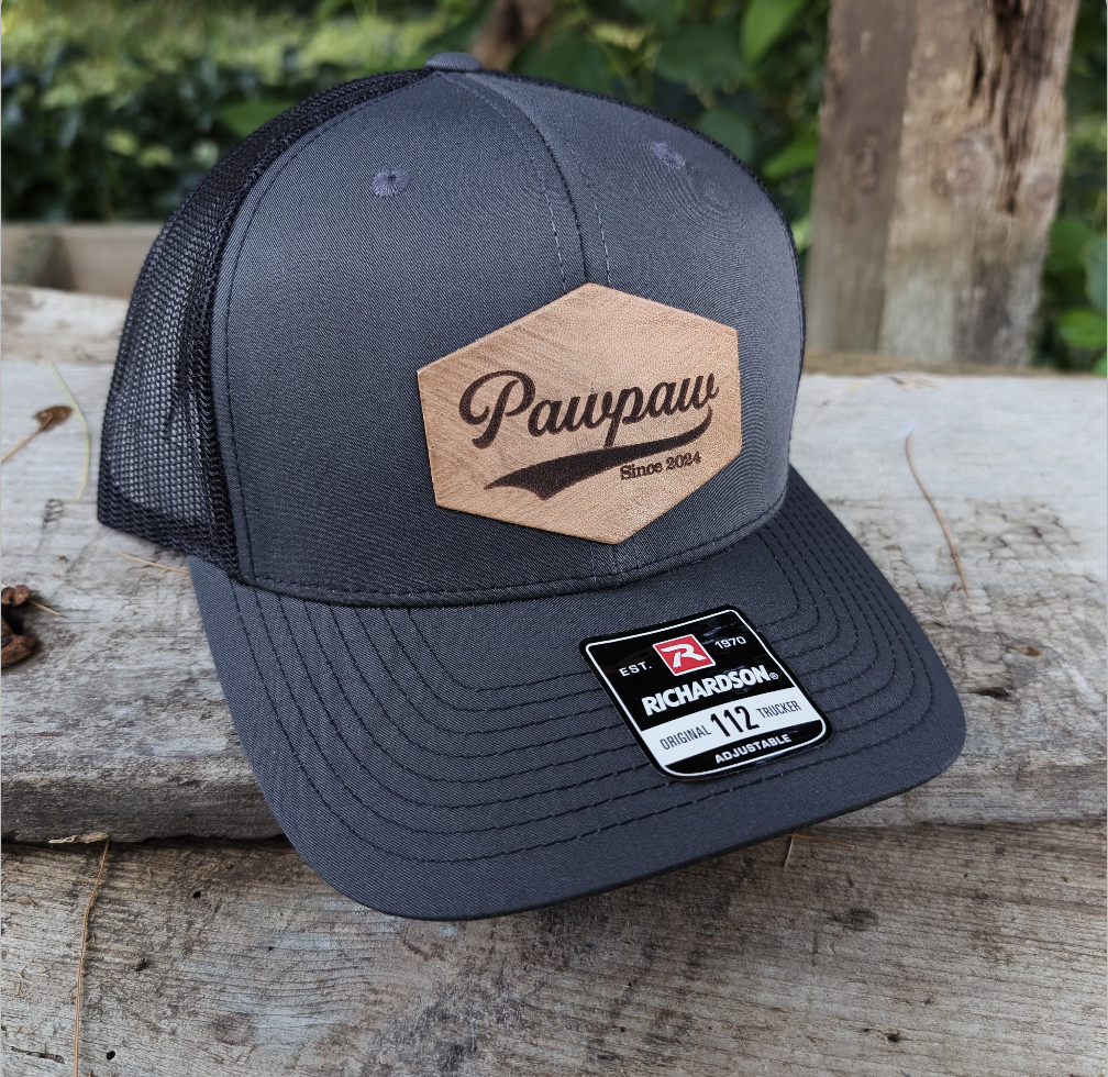 Personalized Pawpaw Hat with Established Date - Snapback Hat