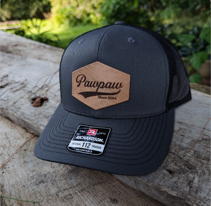 Personalized Pawpaw Hat with Established Date - Snapback Hat