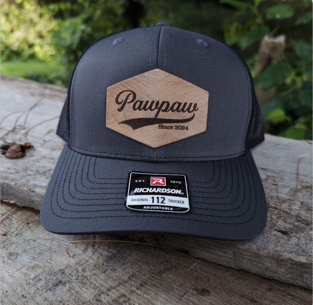 Personalized Pawpaw Hat with Established Date - Snapback Hat