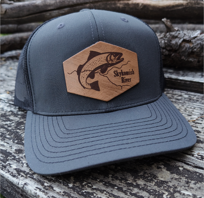 Custom River Hat - Trout Fisherman