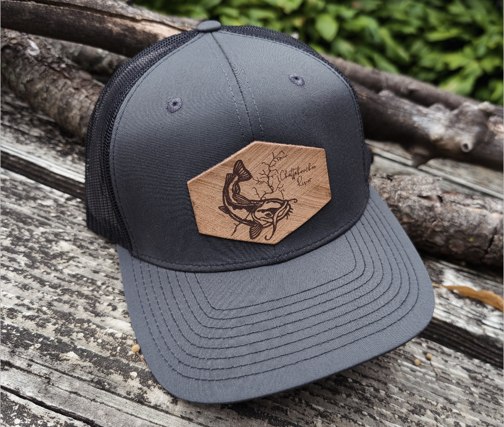 Custom River Hat - Catfish Fisherman