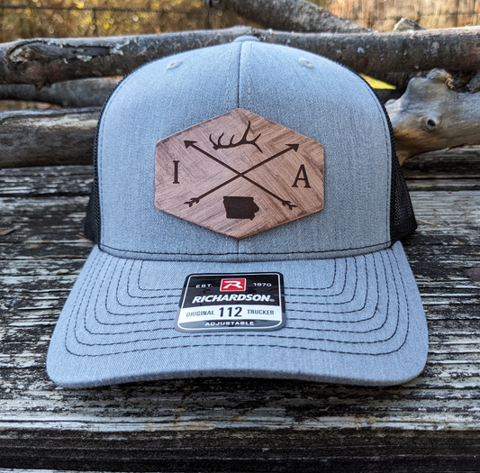 Custom Elk Antler Hat - Hometown Hat