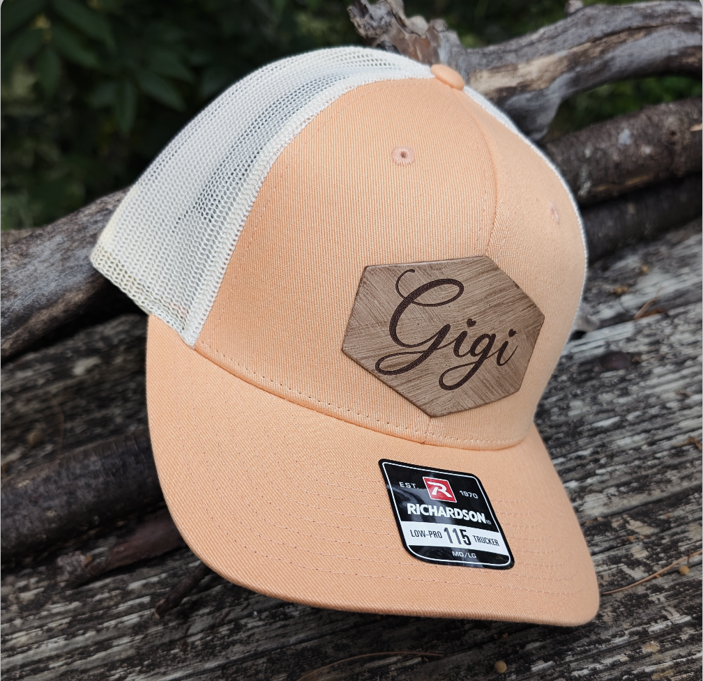 Personalized Gigi, Mom, Grandma Snapback Hat