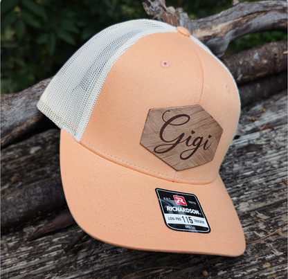 Personalized Gigi, Mom, Grandma Snapback Hat