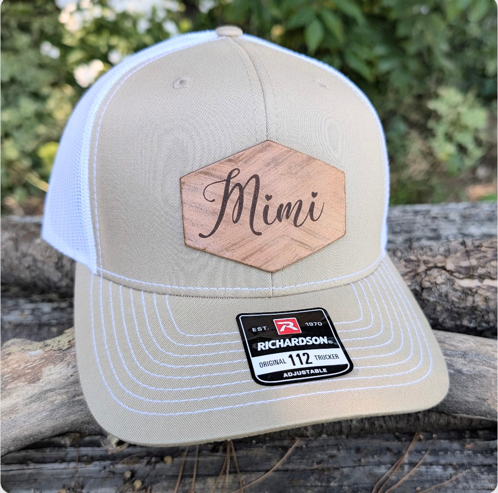 Personalized Gigi, Mom, Grandma Snapback Hat