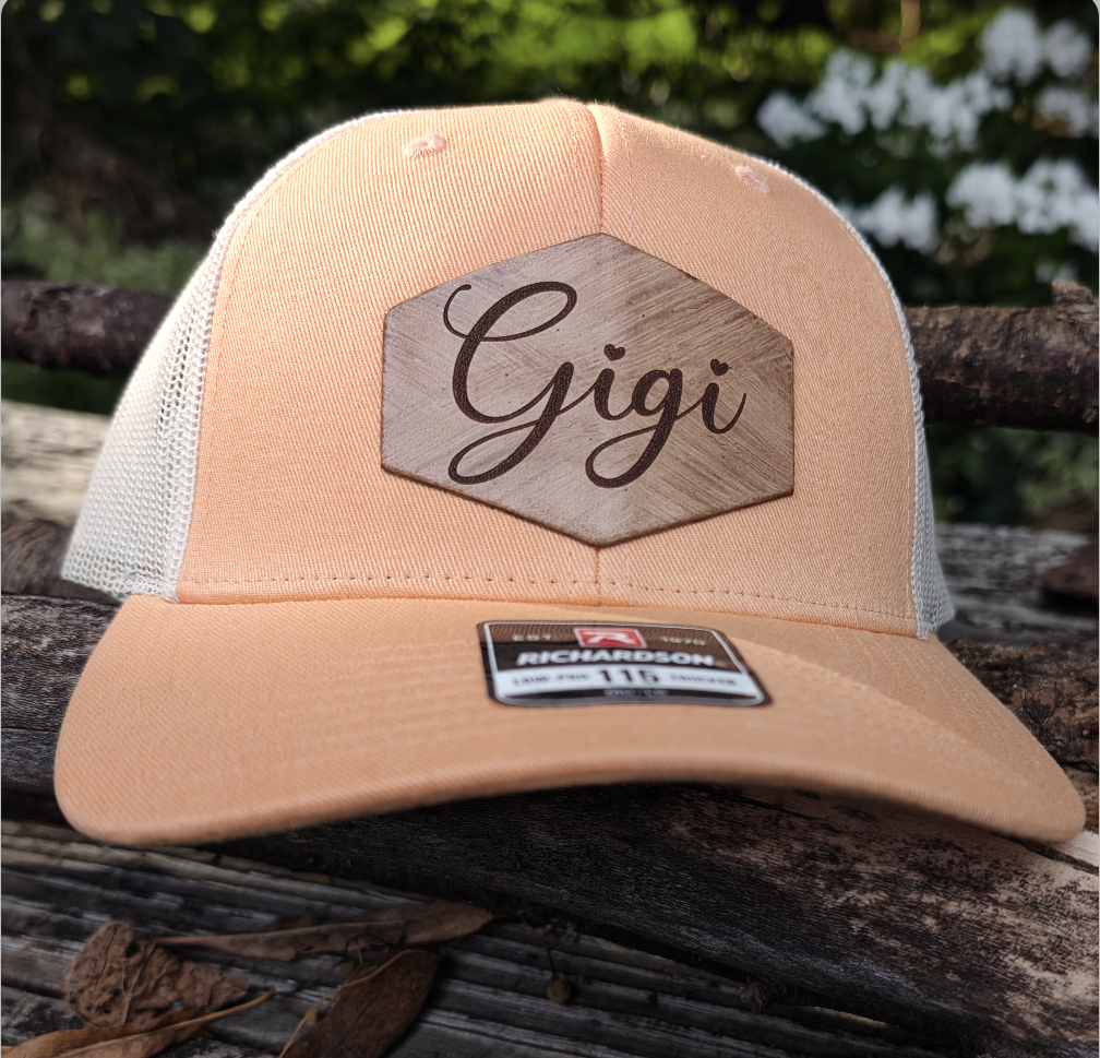 Personalized Gigi, Mom, Grandma Snapback Hat