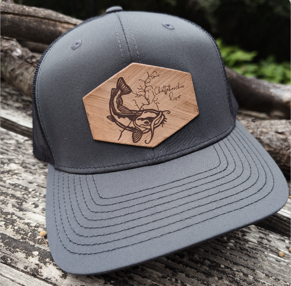 Custom River Hat - Catfish Fisherman