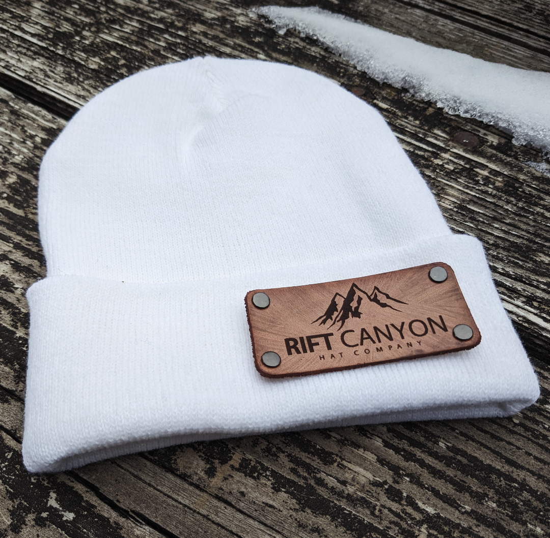 Rift Canyon Classic Mountain Winter Cuffed Beanie Hat