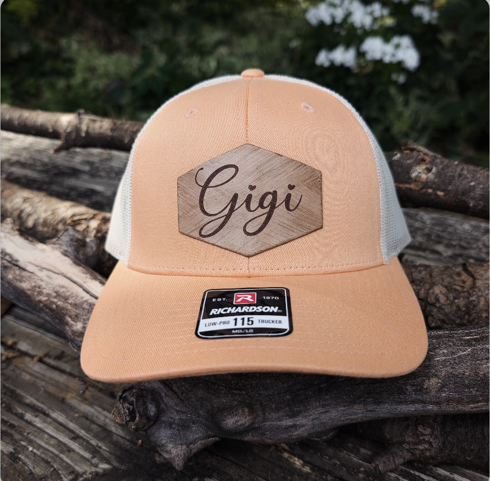 Personalized Gigi, Mom, Grandma Snapback Hat