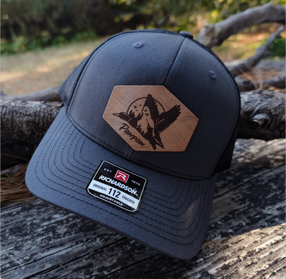 Personalized Duck Hunting Richardson Snapback Hat