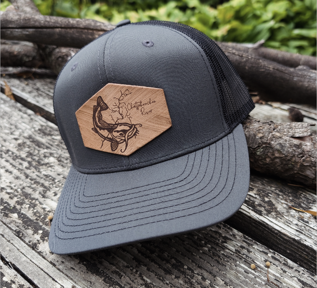 Custom River Hat - Catfish Fisherman