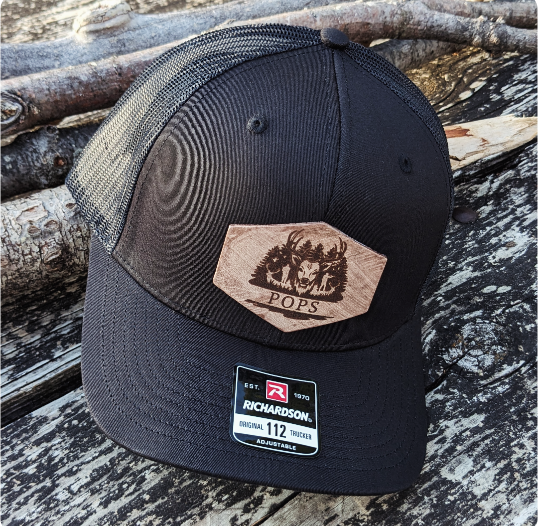 Personalized Hunting Richardson Snapback Hat