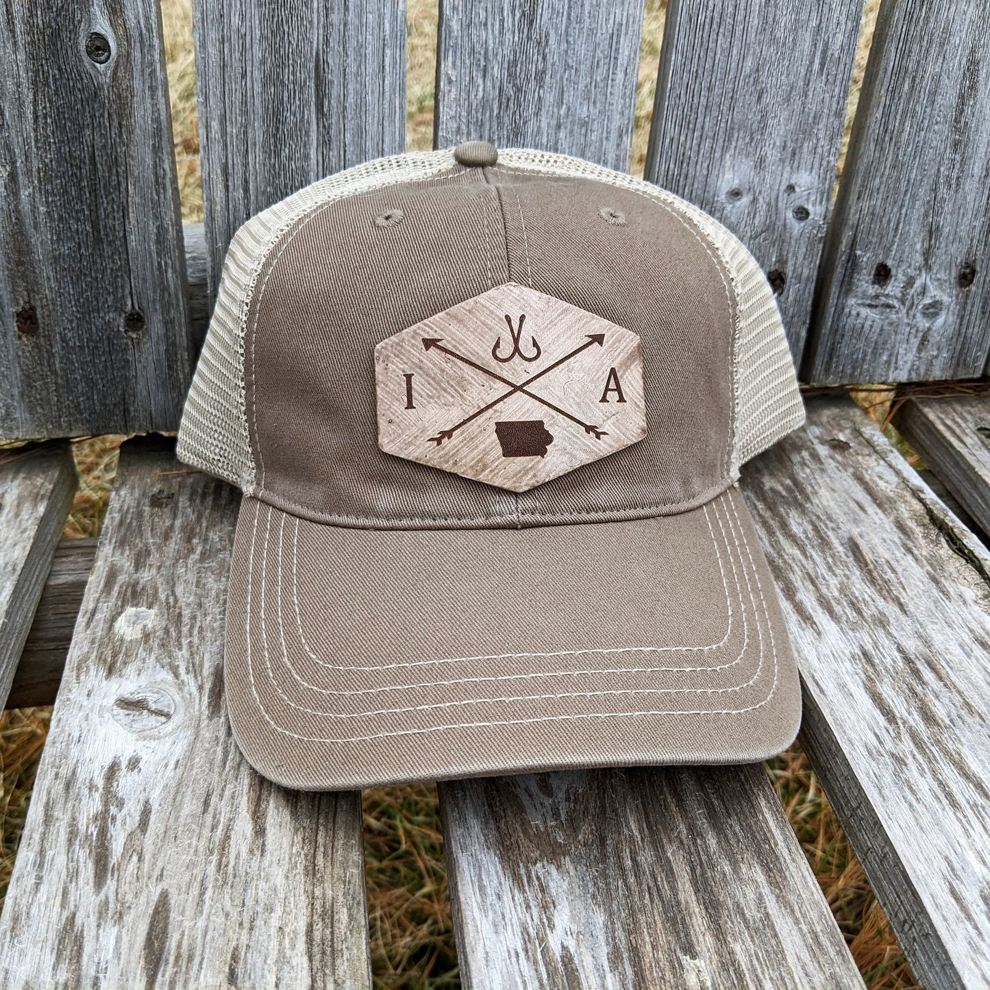 Custom Fishing Hunting Hat With your choice of State